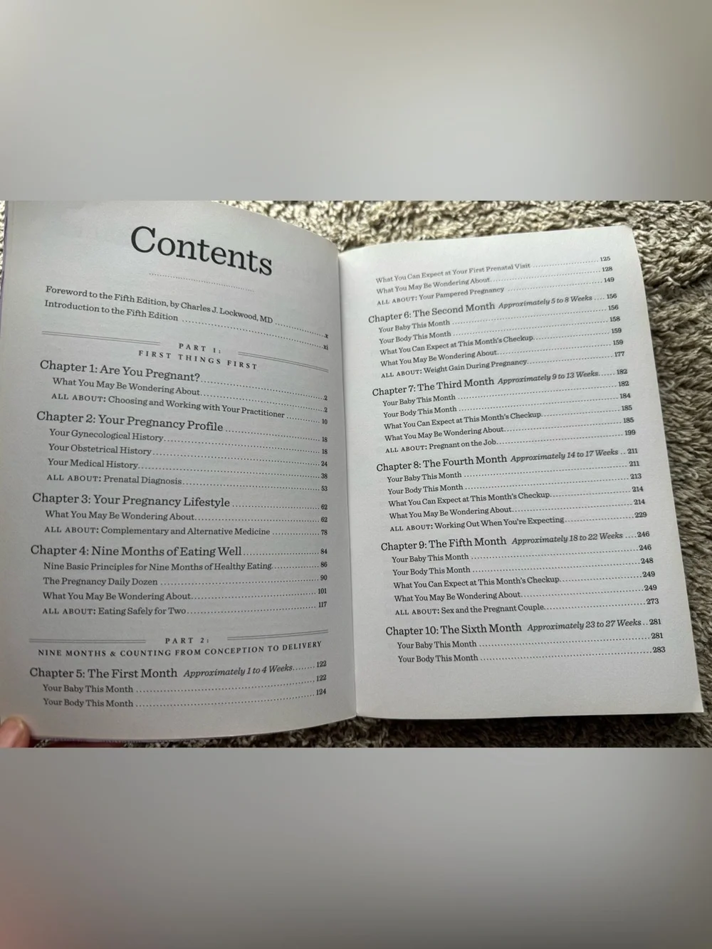What to Expect When You’re Expecting 5th Edition Pregnancy Guide Book